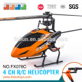 2.4G 4CH aleación metal flybarless material modelo rey rc helicóptero con giroscopio para el certificado de CE/ROHS/FCC/ASTM venta